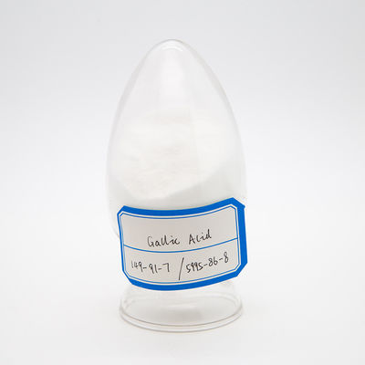 5995 86 8 Organic Intermediates Gallic Acid Monohydrate , 3 4 5 Trihydroxybenzoic Acid