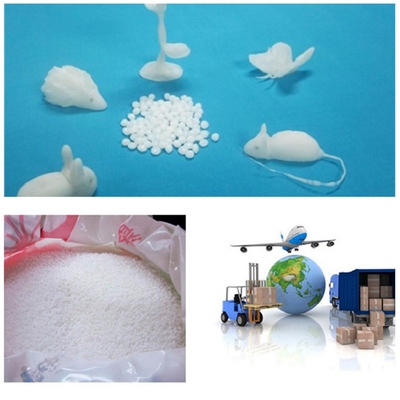 White Pellet Fully Biodegradable Polycaprolactone PCL Non Toxic