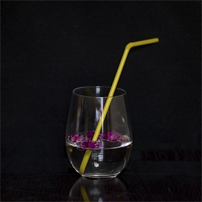 Biodegradable Resins Compostable PLA Disposable Straw Customized Color